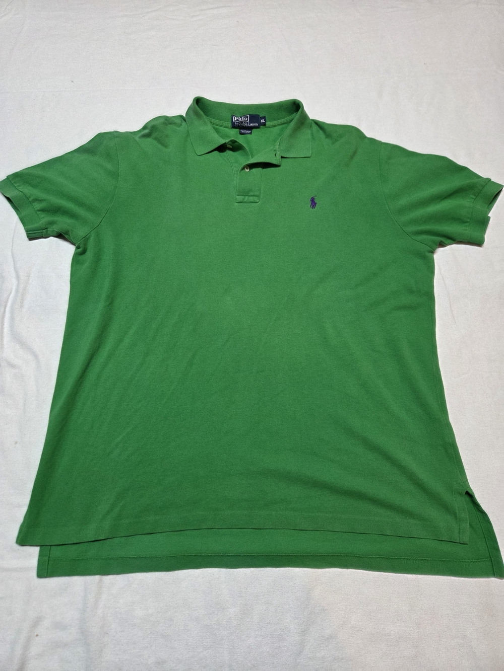 Polo by Ralph Lauren Kelly Green Short-Sleeve Polo Size XL